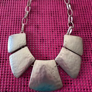 Statement Gold Tone Geometric Bib Necklace - Women Jewelry